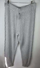 NWT! EXPRESS Size XL Women's Gray Chunky Knit Cozy Lounge Pants
