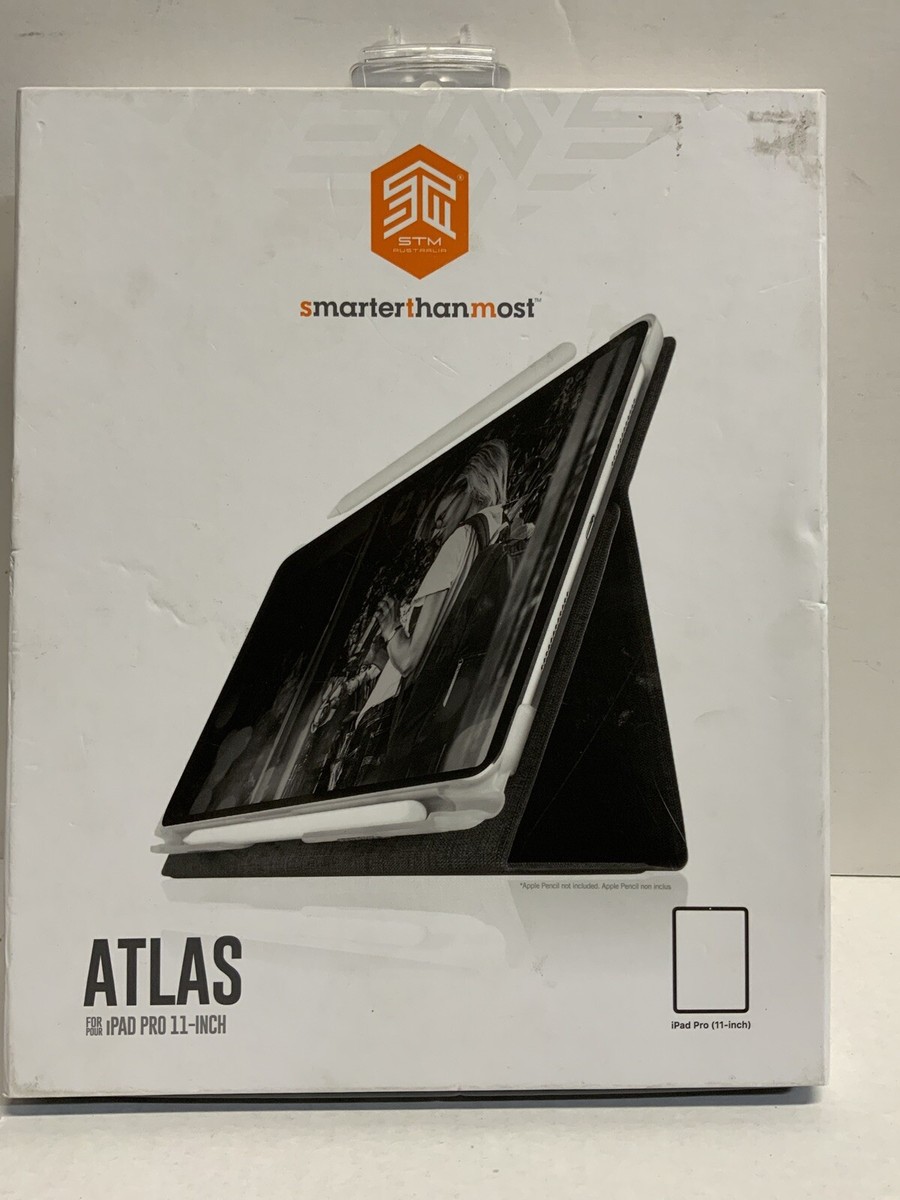 ☀️ Stm Atlas Case for iPad Pro 11-inch Black OpenBox UK