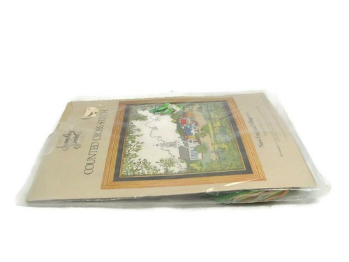 Something Special New England Village Church Trees Counted Cross Stitch Kit - Picture 5 of 7