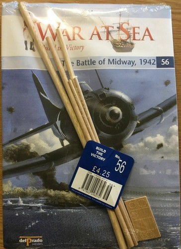 DEL PRADO WAR AT SEA BUILD THE HMS VICTORY VINTAGE COLLECTION - NEW - Picture 60 of 104