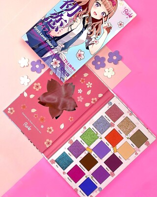 Rude Cosmetics Chibi Manga Series 15 Shade Eyshadow Palette, Choose your Shades!