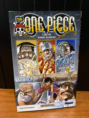 ONE PIECE 58 L'ERE DE BARBE BLANCHE FRENCH GLENAT EDITION EIICHIRO ODA 2018
