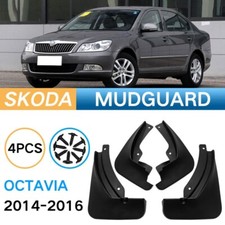 For SKODA Octavia 2014-2016 ABS Plastic Fender car tire mud shield 4PCS