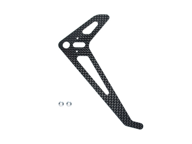 Лезвие Microheli 330X Carbon Fiber B с вертикальным ребром MH-330X064VB