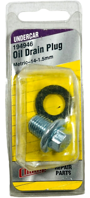 #ad #ad Undercar Oil Drain Plug Gasket 194946 Metric 14 1.55mm Champ Drain Plug $9.75