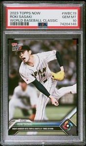 2023 Topps WBC 佐々木朗希 Gems SSP 1:41 BOX 【公式通販】