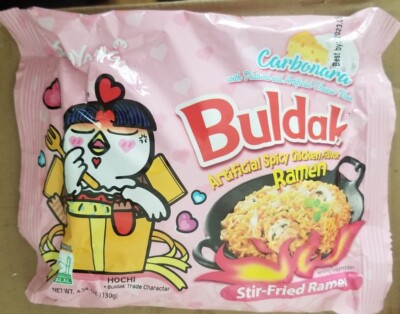 Samyang Cream Carbonara Buldok Chicken Ramen Noodle 