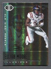 2021 Panini Chronicles Draft Picks Illusions #123 Elijah Moore RC