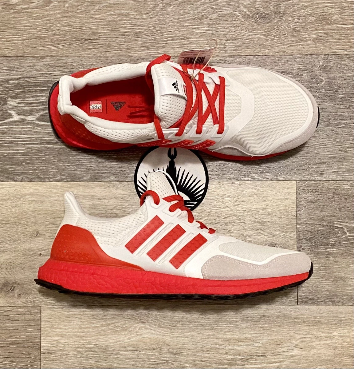 Adidas UltraBoost DNA x LEGO Color Pack Red Running Shoes H67955