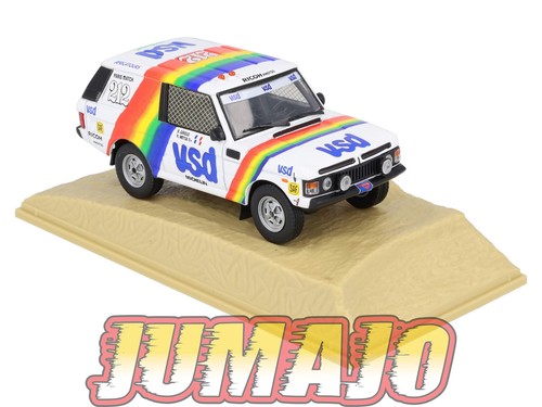 DKR6 1/43 Norev M6 Paris/Dakar : RANGE ROVER Vogue R.Metge WINNER 1981 #212 - Imagen 7 de 9