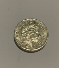 Preowned- Rare 2011 British One Pound Coin “DECUS ET TUTAMEN” Error