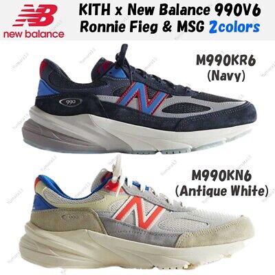 KITH x New Balance 990V6 Ronnie Fieg & MSG 2colors M990KR6 KITH x New Balance 990V6 Ronnie Fieg & MSG 2colors M990KR6