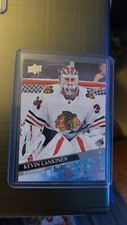 2020 21 Upper Deck Young Guns Rookie #497  Kevin Lankinen Chicago Blackhawks