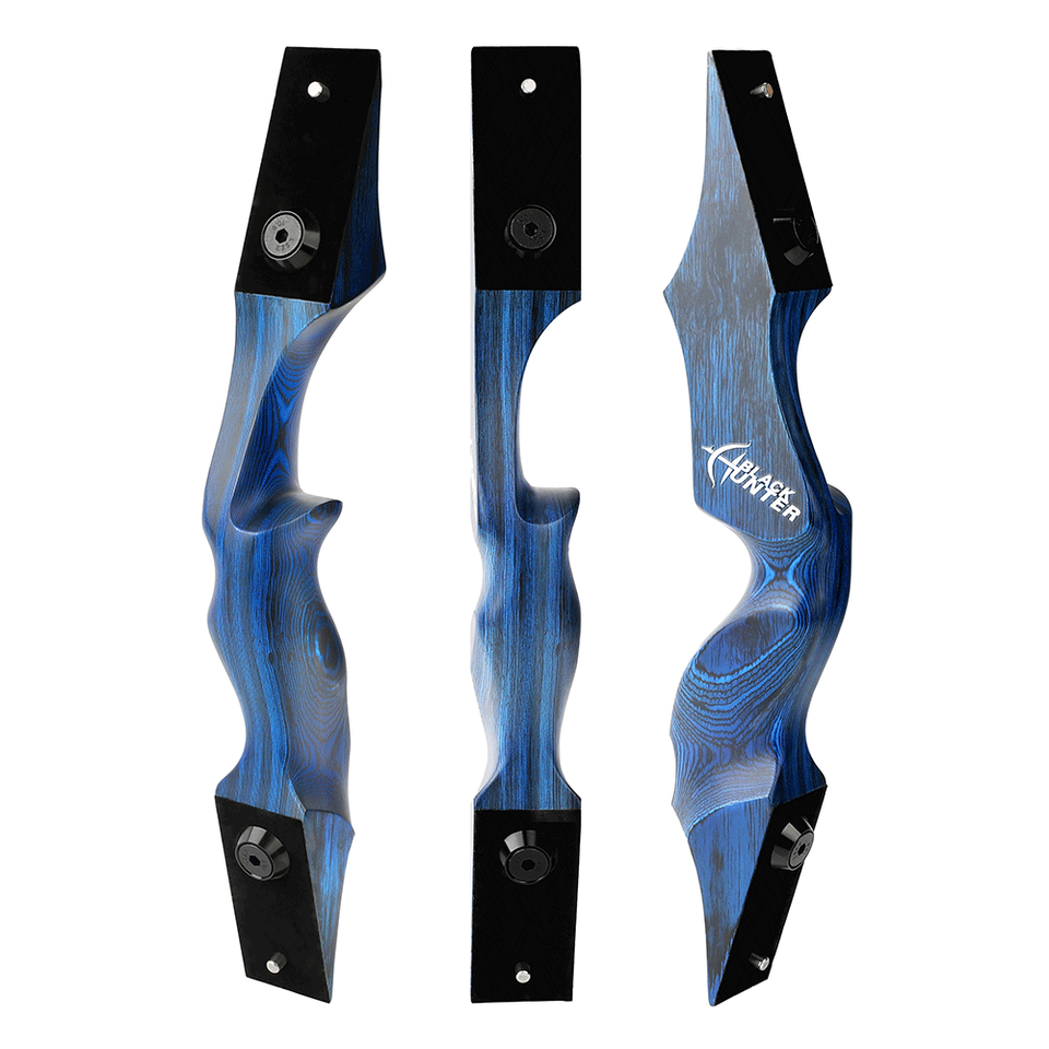 60'' Takedown Longbow Archery Wooden Riser 20-60lbs Target Shooting ...