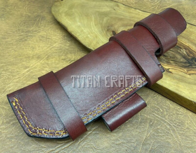 COLTELLO DAMASCO/Titan/Coltello Da Campeggio/da Caccia/Manico In - Foto 9