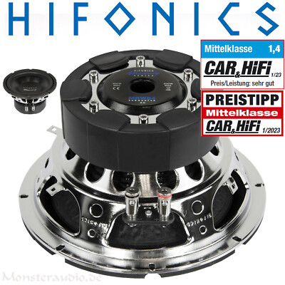 Hifonics 300 / 600 Watt RMS / MAX 20cm Auto Subwoofer Mercury MRW-84 4 Ohm 8''