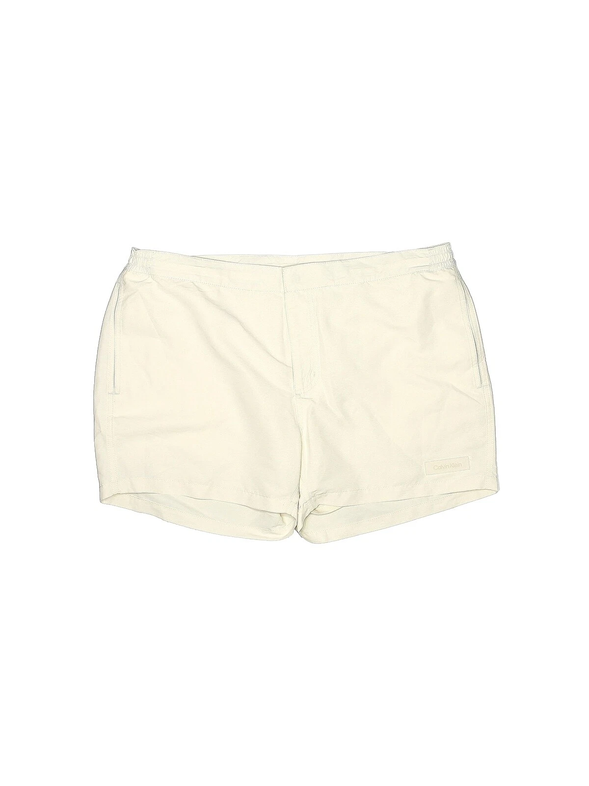 Calvin Klein Polyester White Shorts for Women