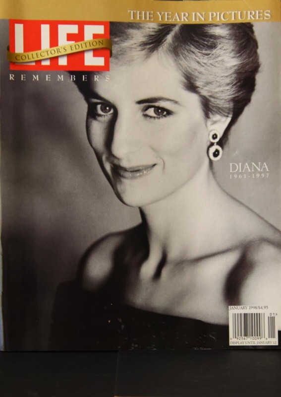 LIFE Mag, Jan 1998, Collectors Edition, "Remembers Diana".1961-1997.
