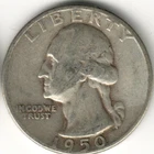 USA - 1950D - Washington ¼ $ - Silver Eagle - Low Mintage - #12226RG