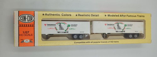 Remolque lateral remache 45 ft escala HO Con-Cor 04-008207 BN Transamerica nuevo de stock | Zustand: New