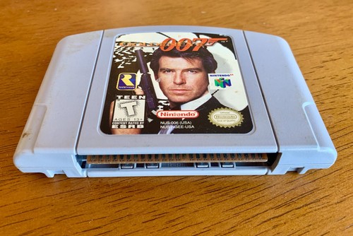 Goldeneye 007 Nintendo 64 Authentic Video Game Pak Made in Japan - Picture 2 of 2