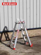 Telescopic Multi Purpose Ladder Aluminium Compact Versatile Combination Ladder