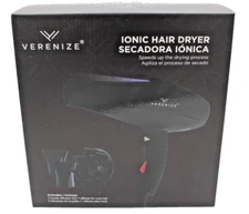 VERENIZE IONIC HAIR DRYER SPEEDS UP THE DRYING PROCESS - 2000 WATTS.