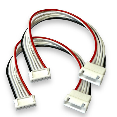 2x 5S 6Pin Balancerkabel Verlängerung Ladekabel JST XH 50cm Lipo Akku 18,5V 2.54
