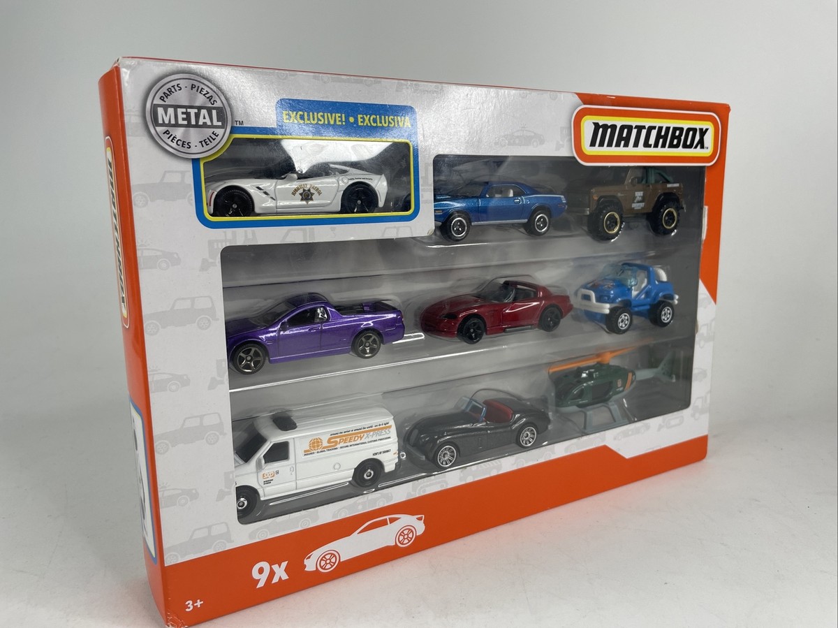 Matchbox Exclusive 9X GBJ49 Cars -Trucks - Helicopter Highway