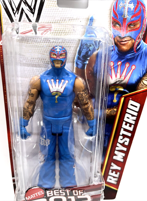 WWE Rey Mysterio Best of 2013 Series Wrestling Figure 619 Blue
