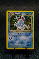 First Edition Azumarill 2/111 Neo Genesis Holo on eBay