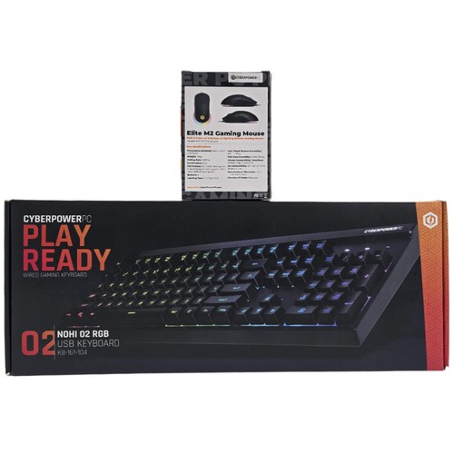 New CyberPowerPC NOHI 02 RBB, ELITE M2 GAMING MOUSE BUNDLE - 第 1/4 張圖片