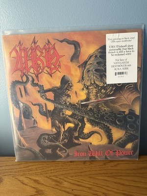 Urn ''Iron Will of Power'' LP Black Vinyl (350 copies worldwide) NEW