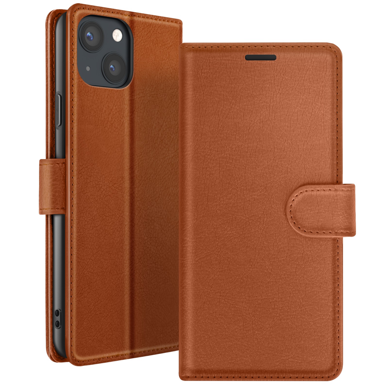 Étui portefeuille iPhone 13 Zanaé antichoc pour protéger l'écran et ranger vos cartes