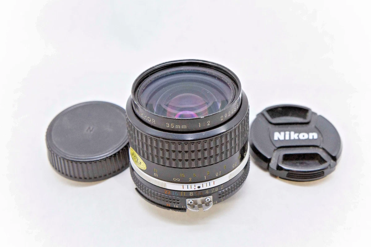 Nikon NIKKOR f/2 Camera Lenses 35mm Focal for sale | eBay