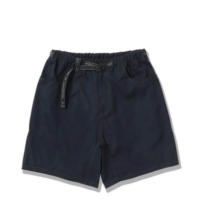 And Wander High Count Cloth Short Pants Navy
