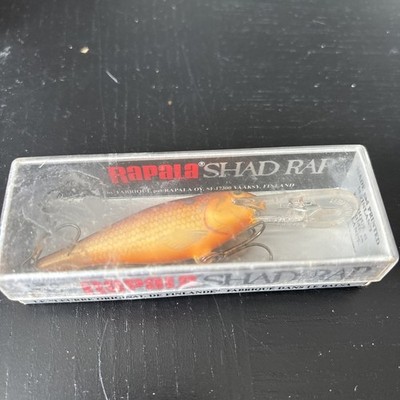 Rapala Shad Rap SR-7 - Gold Fish Koi Orange Pattern 