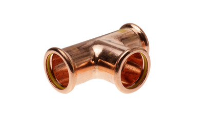 5 Stück   22 mm gleiches T-Stück (Press-Fit) PFEF22EQT