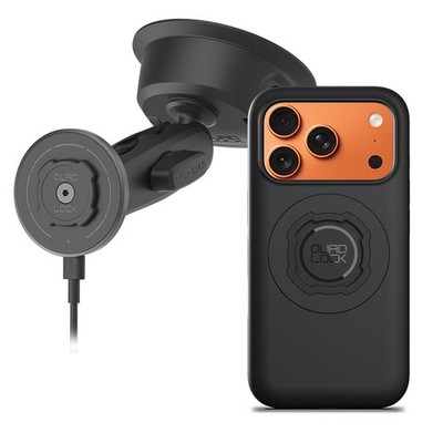 Quad Lock Heavy Duty Suction (SP) Car Kit - iPhone 17 Pro MAG with MAG Wireless