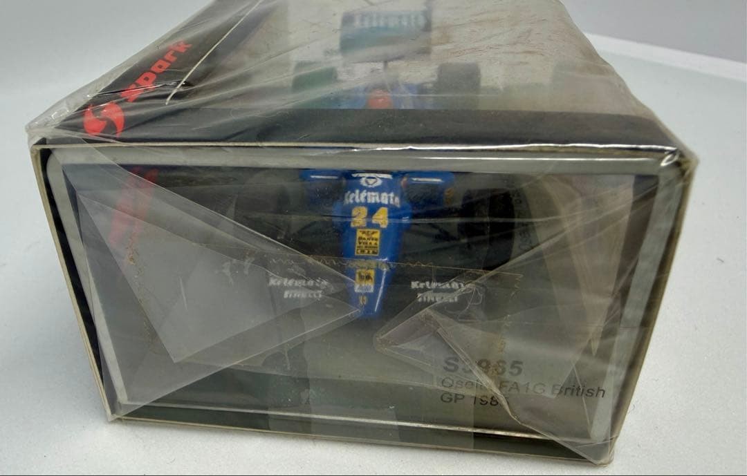 Spark 1/43 Osella FA1G 1985 British GP P.Ghinzani F1 Resin Model