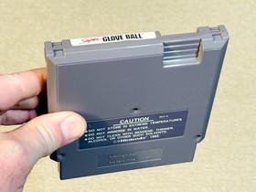 Super Glove Ball - Nintendo NES Cartridge - Authentic Tested - Game
