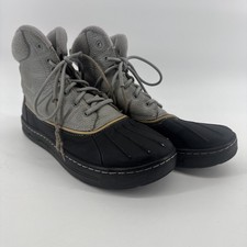 Nike ACG Woodside Matte Gray Silver 10 Men's Duck Boots 386469-090 Snow READ