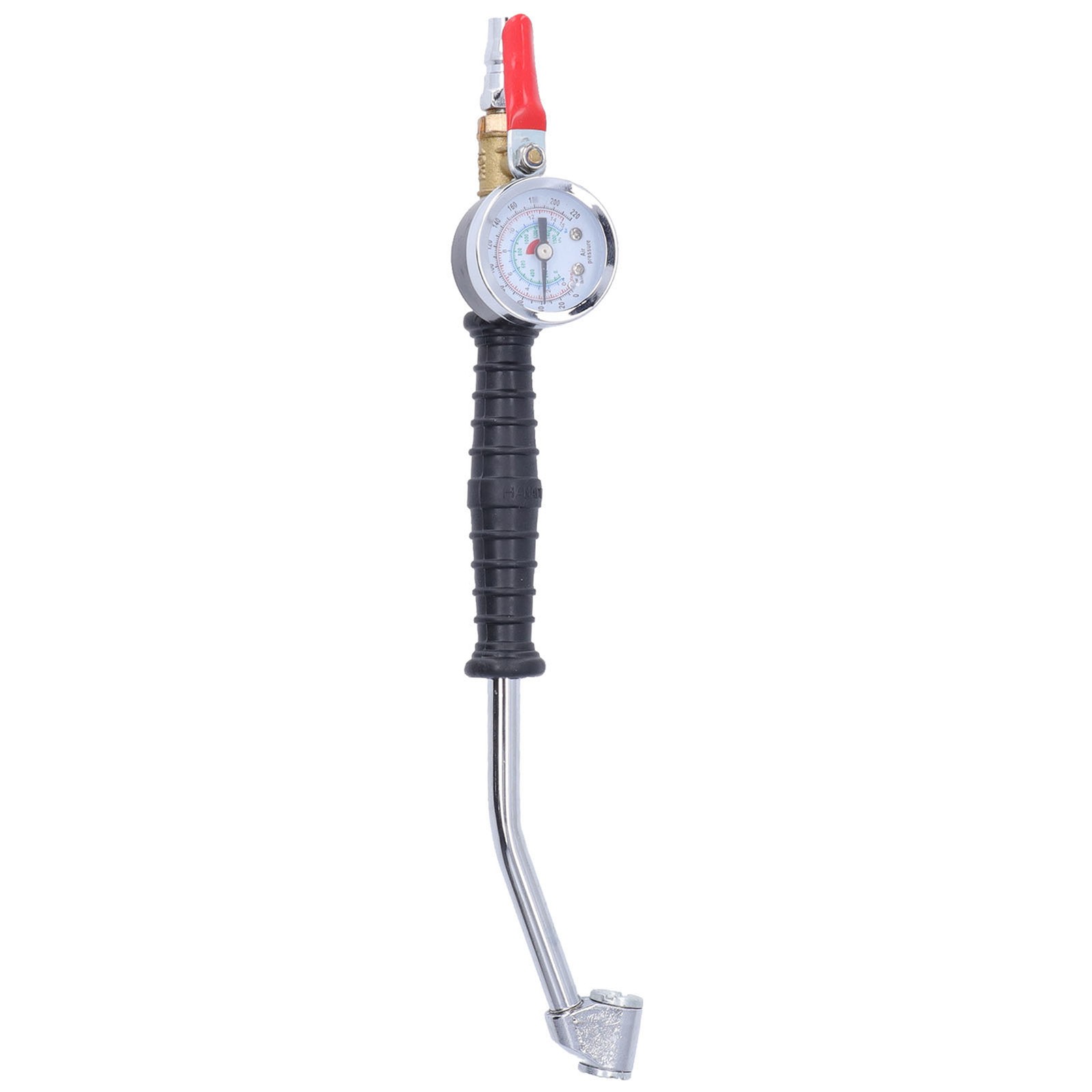 Tire Inflator With Pressure Gauge Head Nozzle Accessory Replacement For Maintena