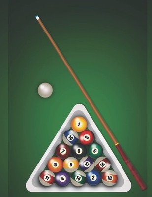 Billiard Log Book: A Blank Pool Table Diagrams For Game Practice And Drills To I