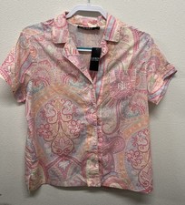 Ralph Lauren Women s Pajama Set NWT Paisley, Size M