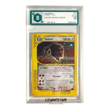 Carte Pokémon Skyridge Golem 148/144 Crystal HOLO ITA  Possibile BGS 9