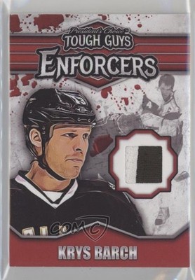 2024 President's Choice Tough Guys Enforcers Red /10 Krys Barch #E-29 2vh