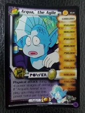 Limited Foil Arqua, The Agile Lv 2 154 DBZ Dragon Ball Z CCG Score