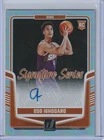 Oso Ighodaro 2024-25 Panini Donruss Signature Series RC Auto Autograph       M70