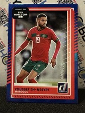 2025-26 Donruss FIFA World Cup - Youssef En-Nesyri - BLUE CUBIC /205 SP Morocco